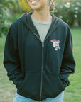 Kauai Cat Fish Zip Up Hoodie