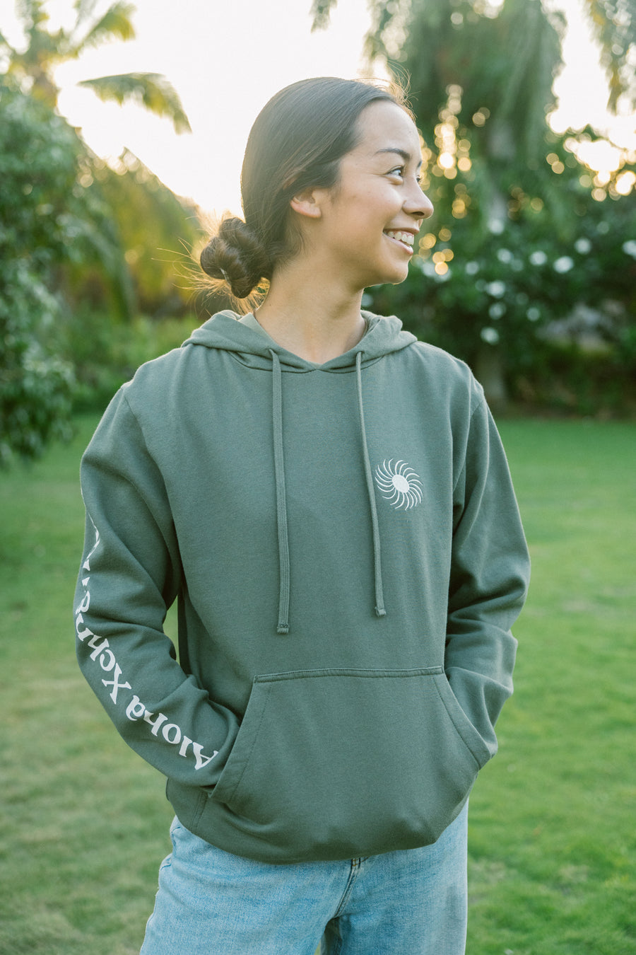 Sun Lei Unisex Pullover Hoodie