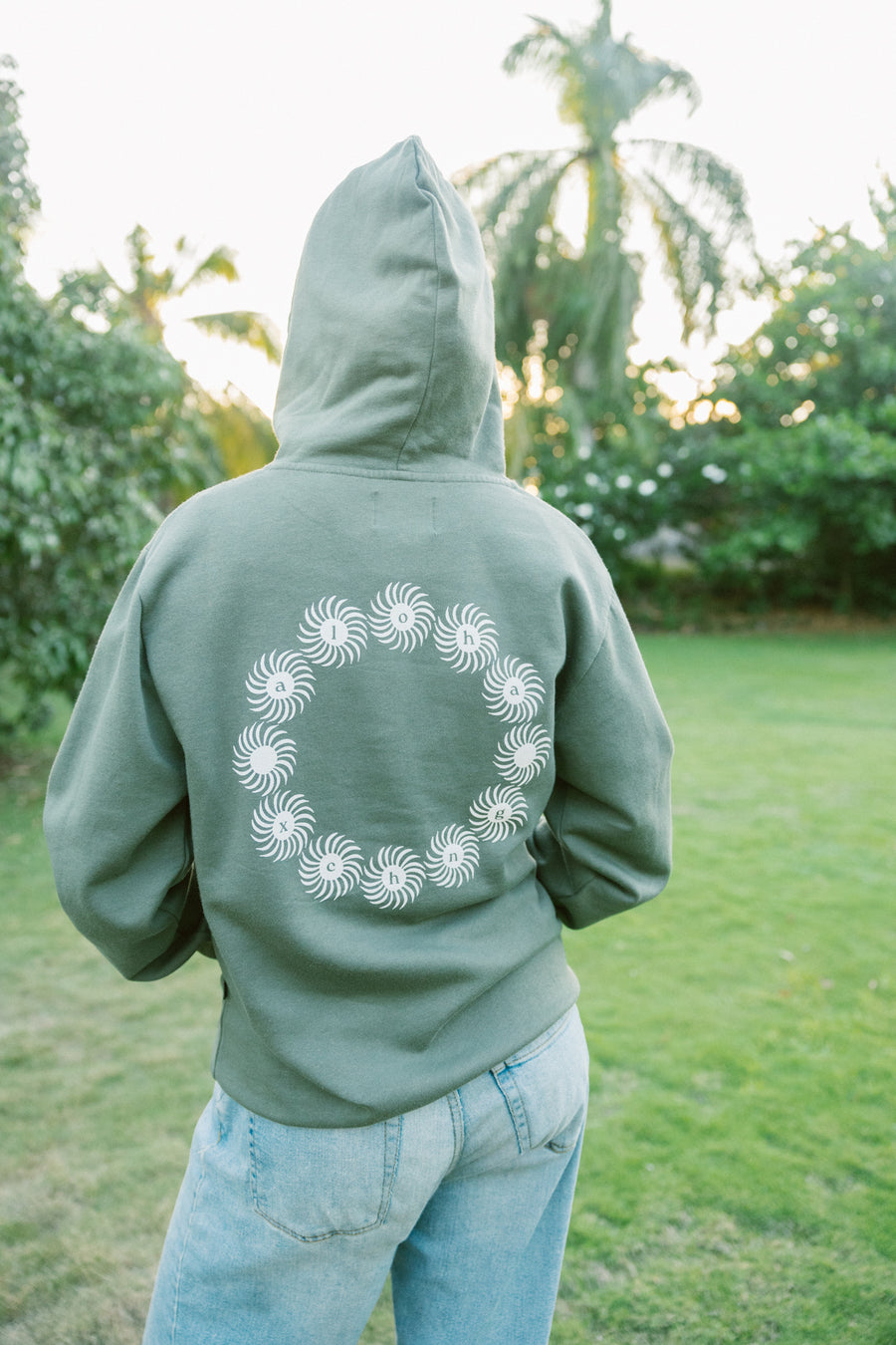 Sun Lei Unisex Pullover Hoodie