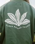 W's Naupaka Cropped Boxy Pullover