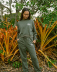 W's Naupaka Cropped Boxy Pullover