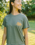 W's Old School Mid Tee