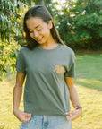 W's Old School Mid Tee