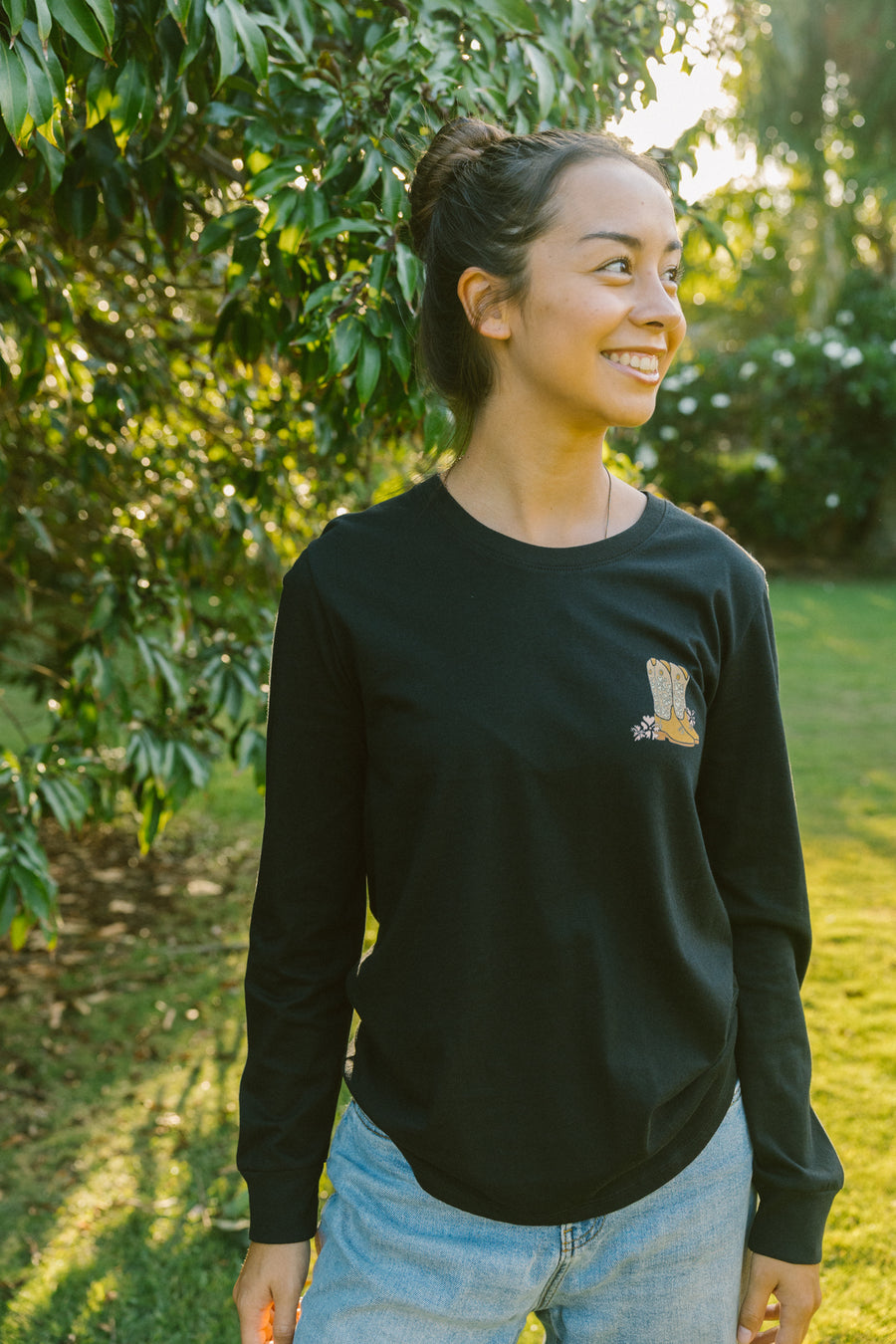 W's Panioaloha Longsleeve Tee