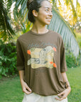 W's Flying Pueo Boyfriend Tee