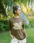 W's Flying Pueo Boyfriend Tee