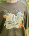 W's Flying Pueo Boyfriend Tee