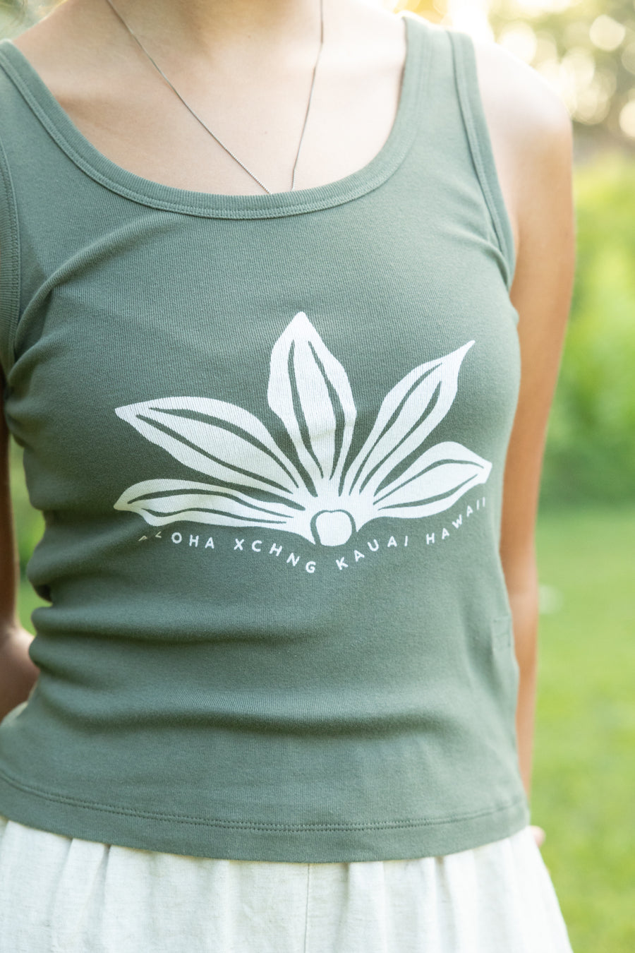 W's Naupaka Fitted Tank