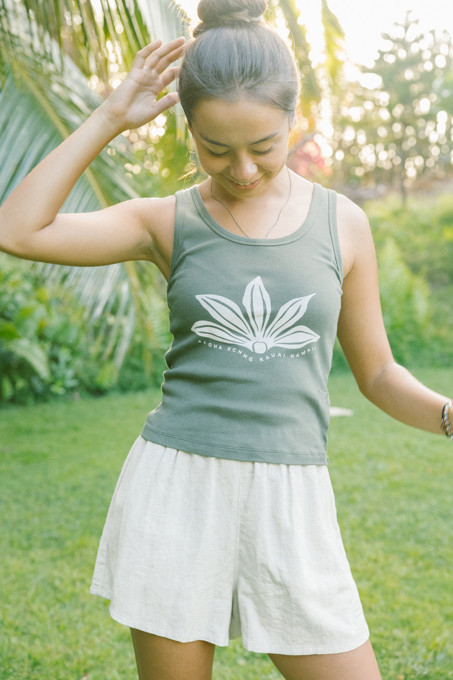 W's Naupaka Fitted Tank