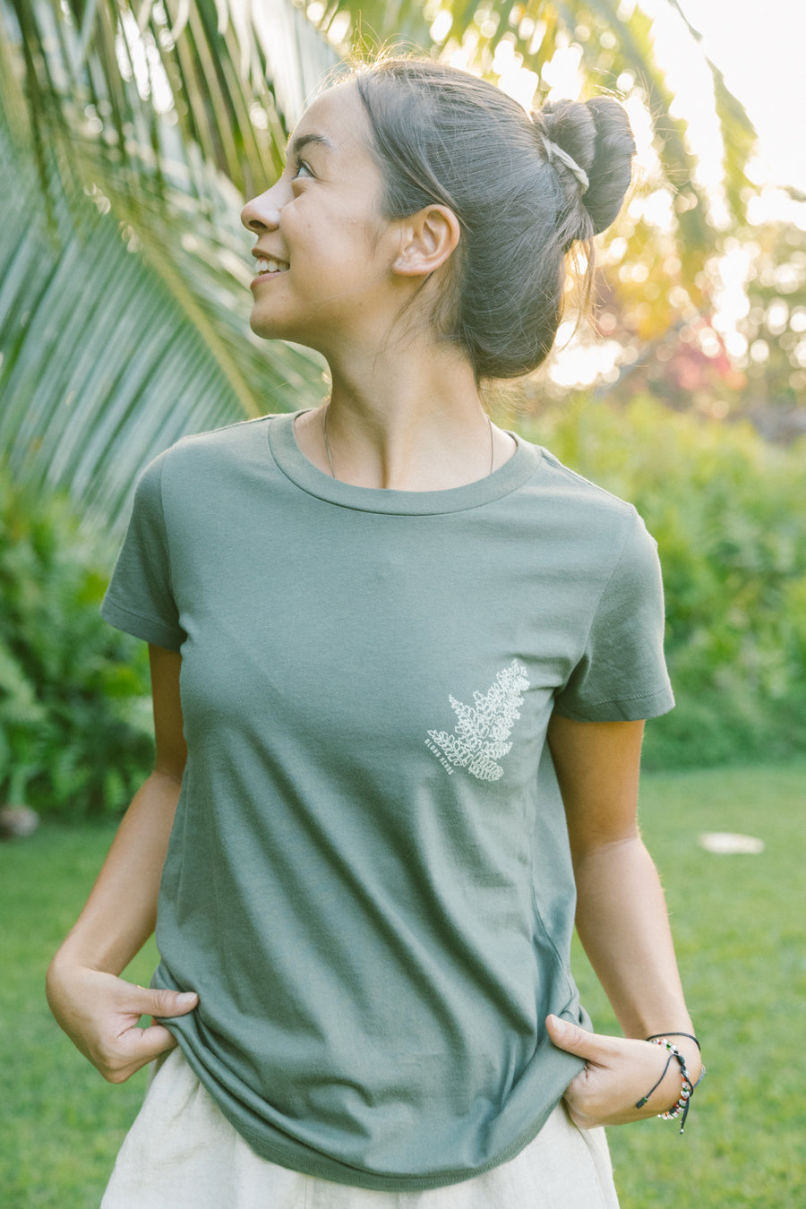 W's Palapalai Crew Tee