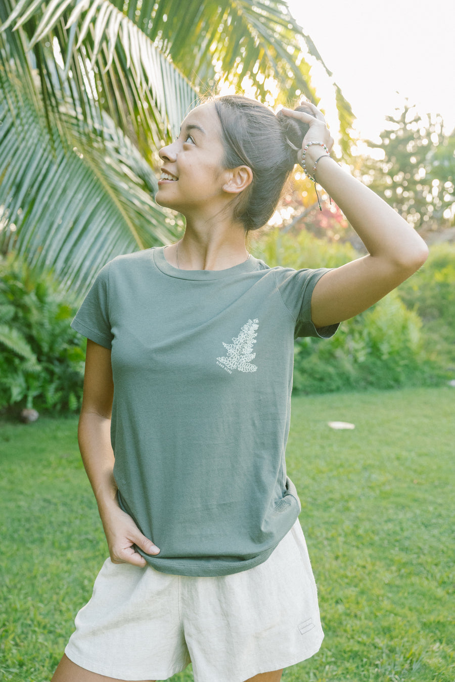 W's Palapalai Crew Tee