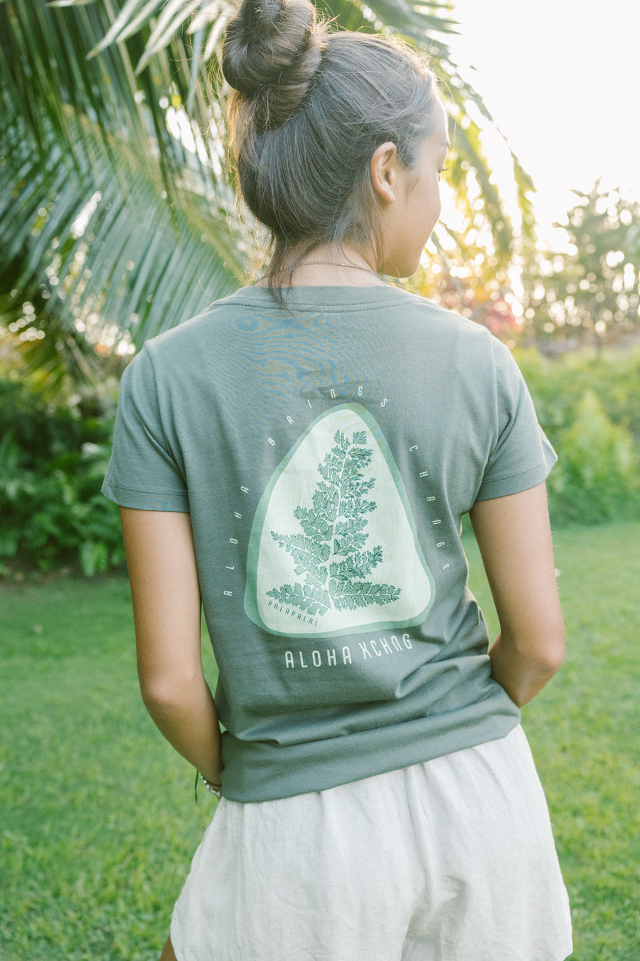 W's Palapalai Crew Tee
