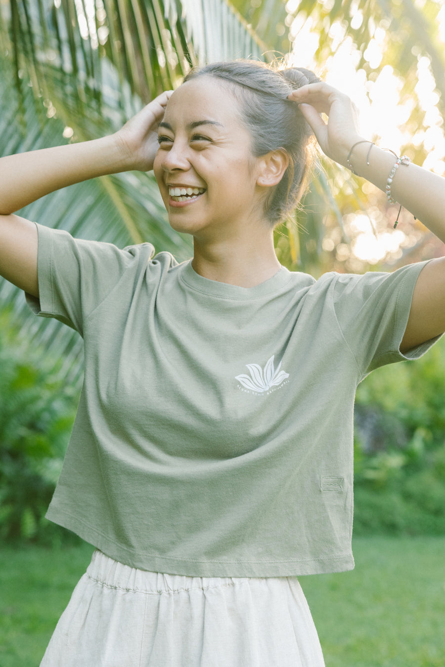 W's Naupaka Boxy Tee