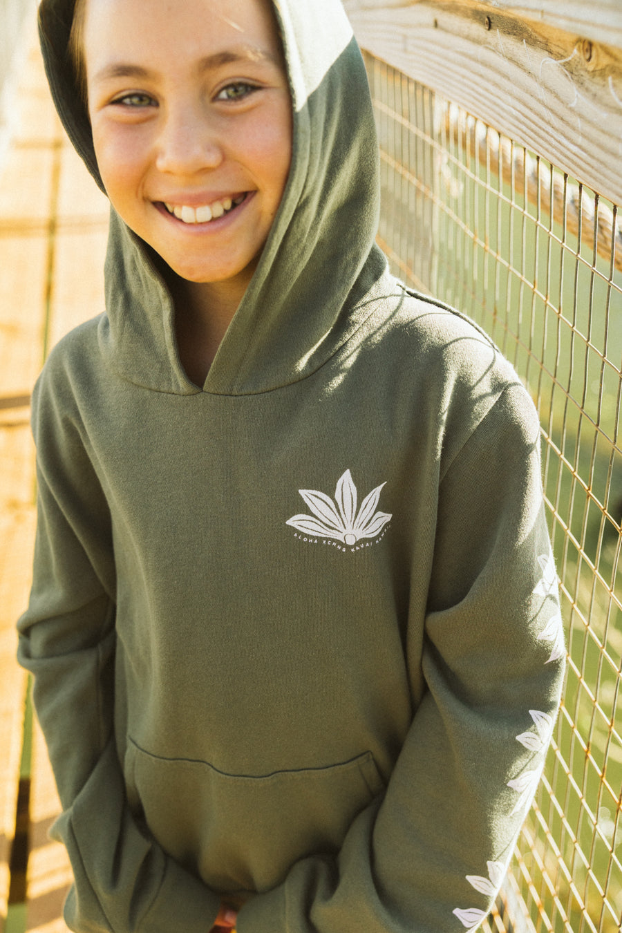 Naupaka Youth Pullover Hoodie