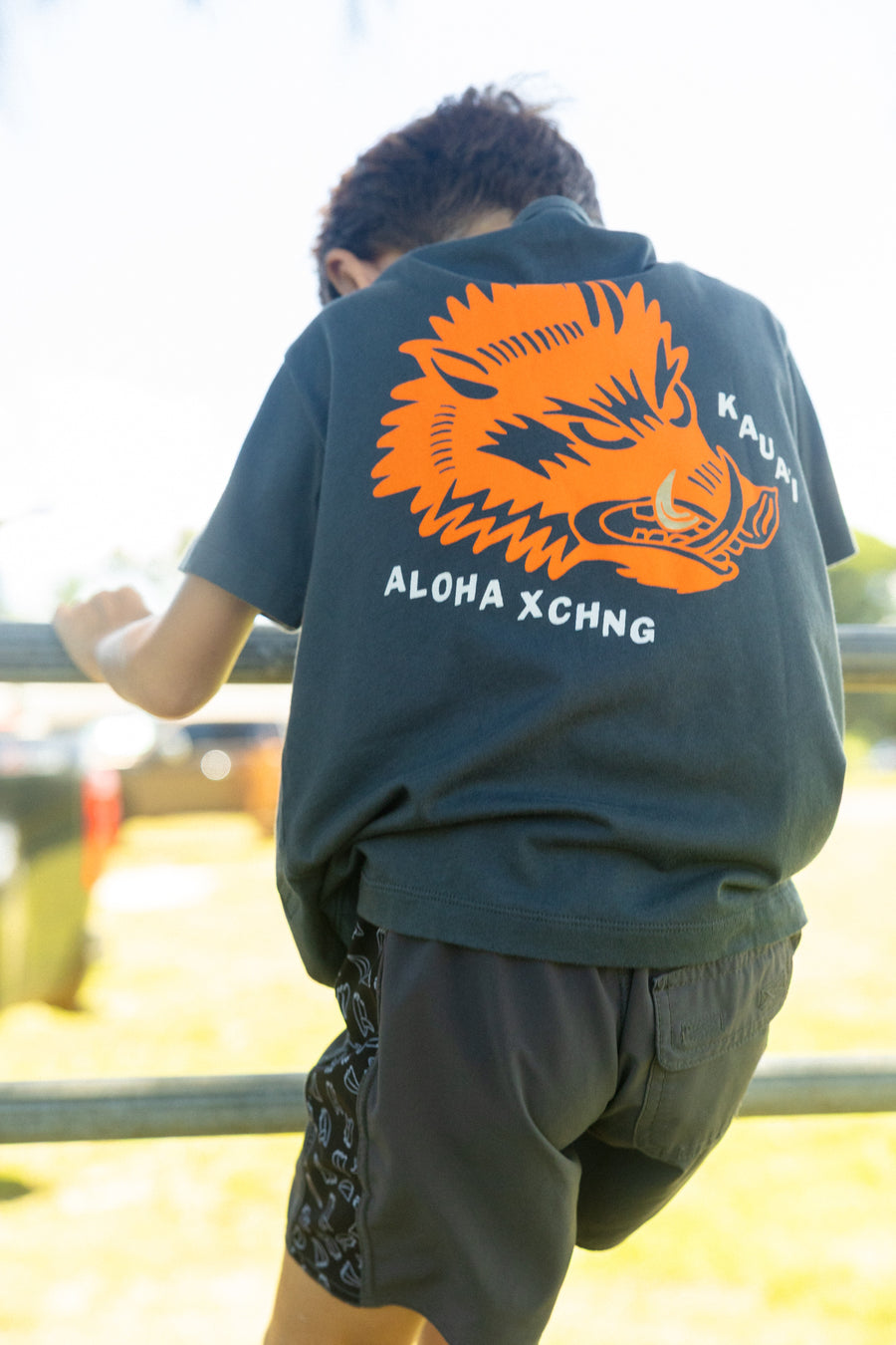 Lightning Boar Youth Tee
