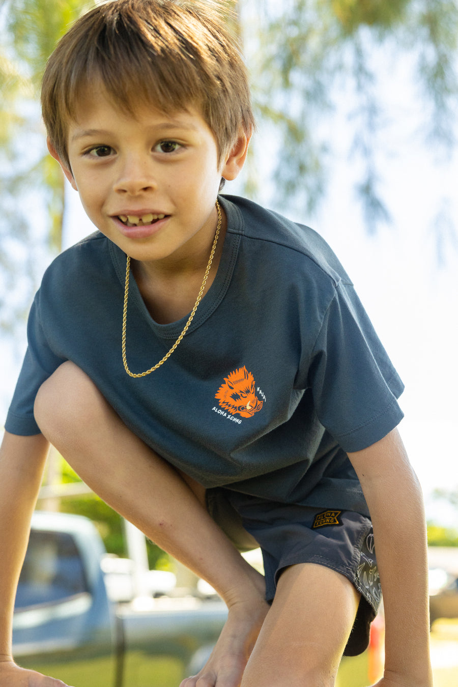 Lightning Boar Youth Tee