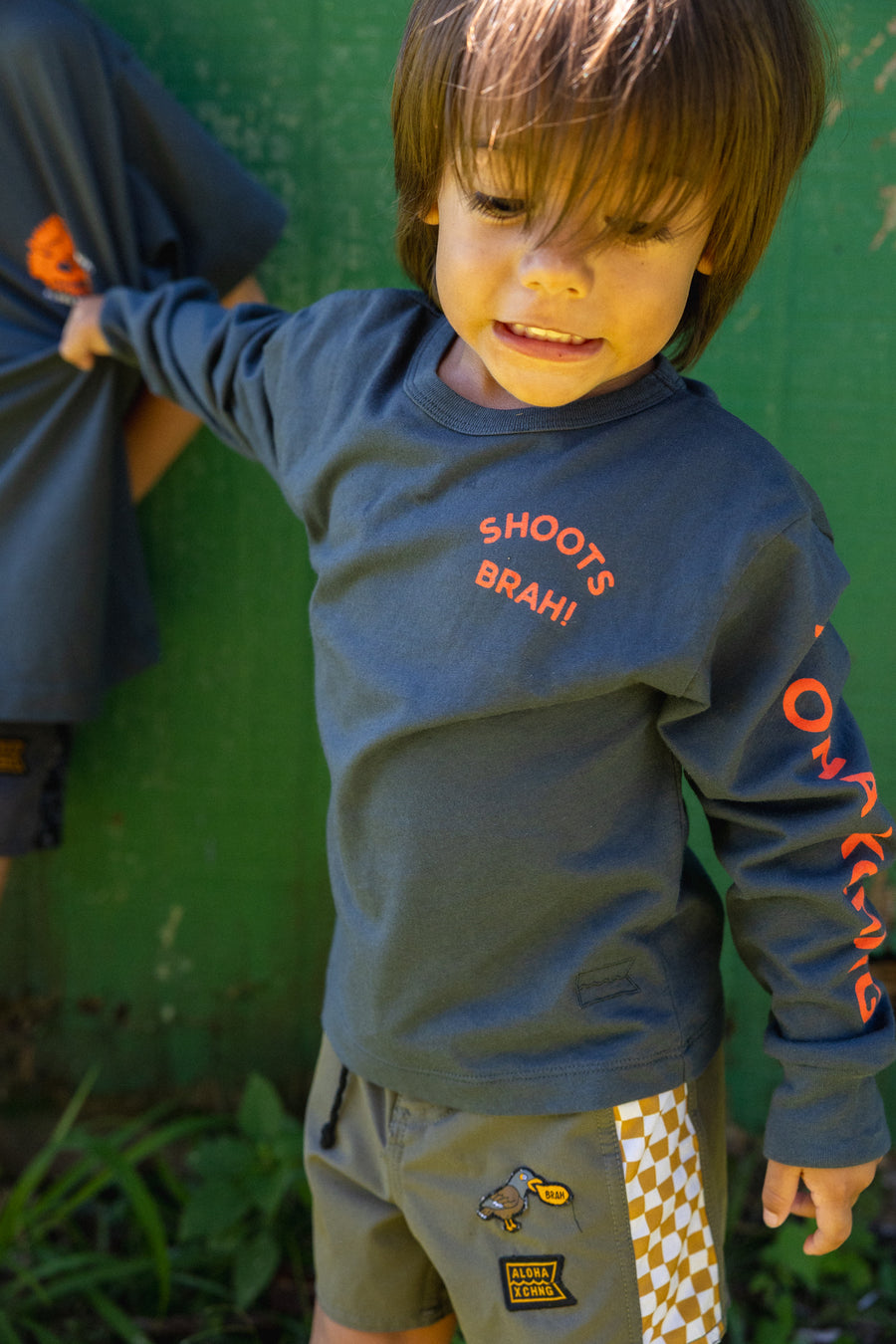 Shoots Brah Youth Longsleeve Tee