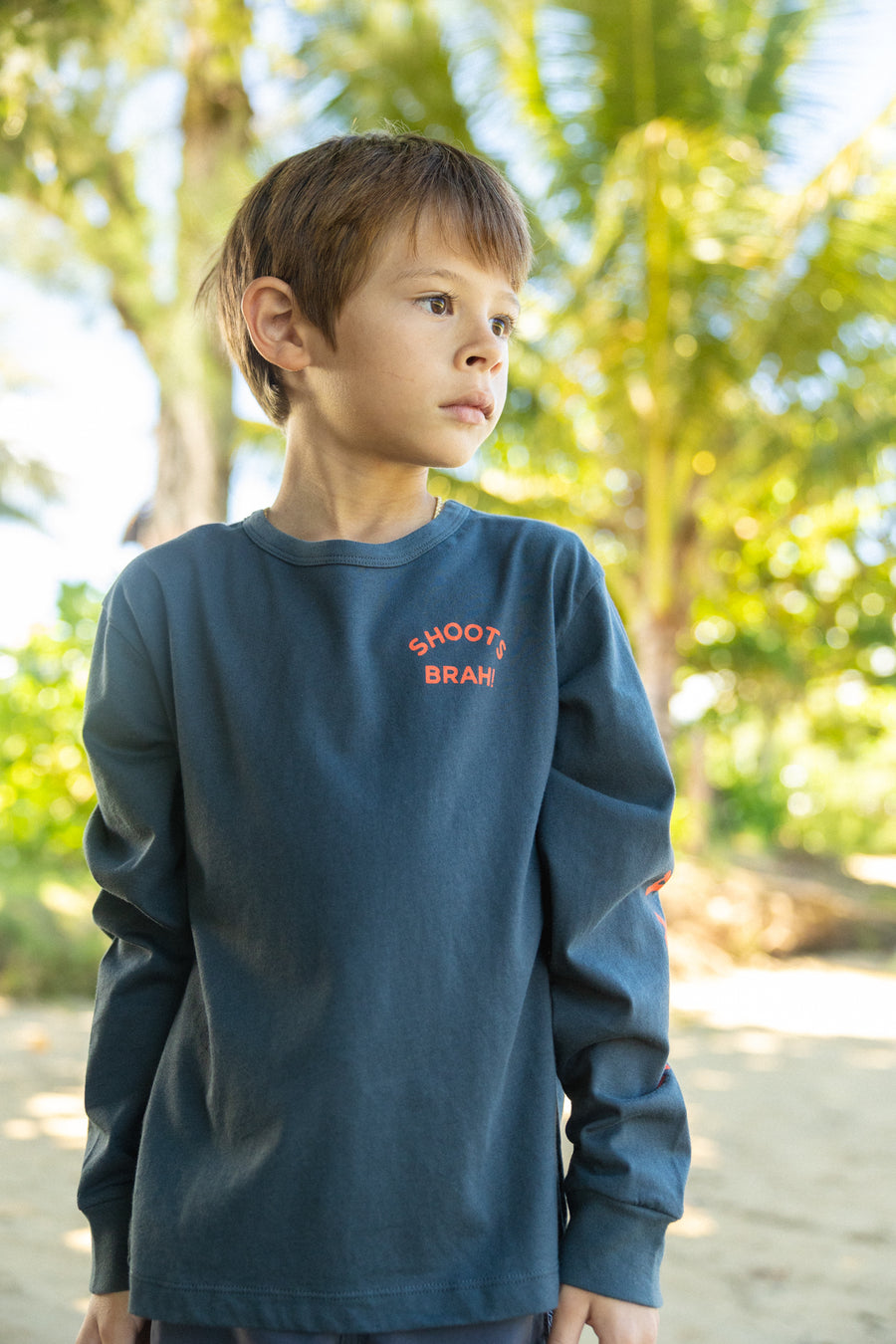 Shoots Brah Youth Longsleeve Tee