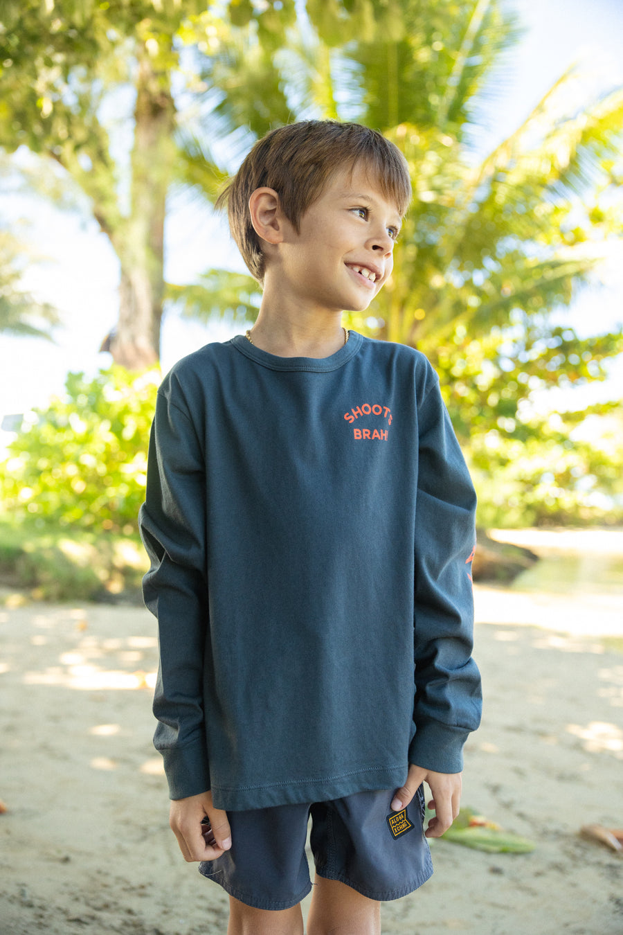 Shoots Brah Youth Longsleeve Tee