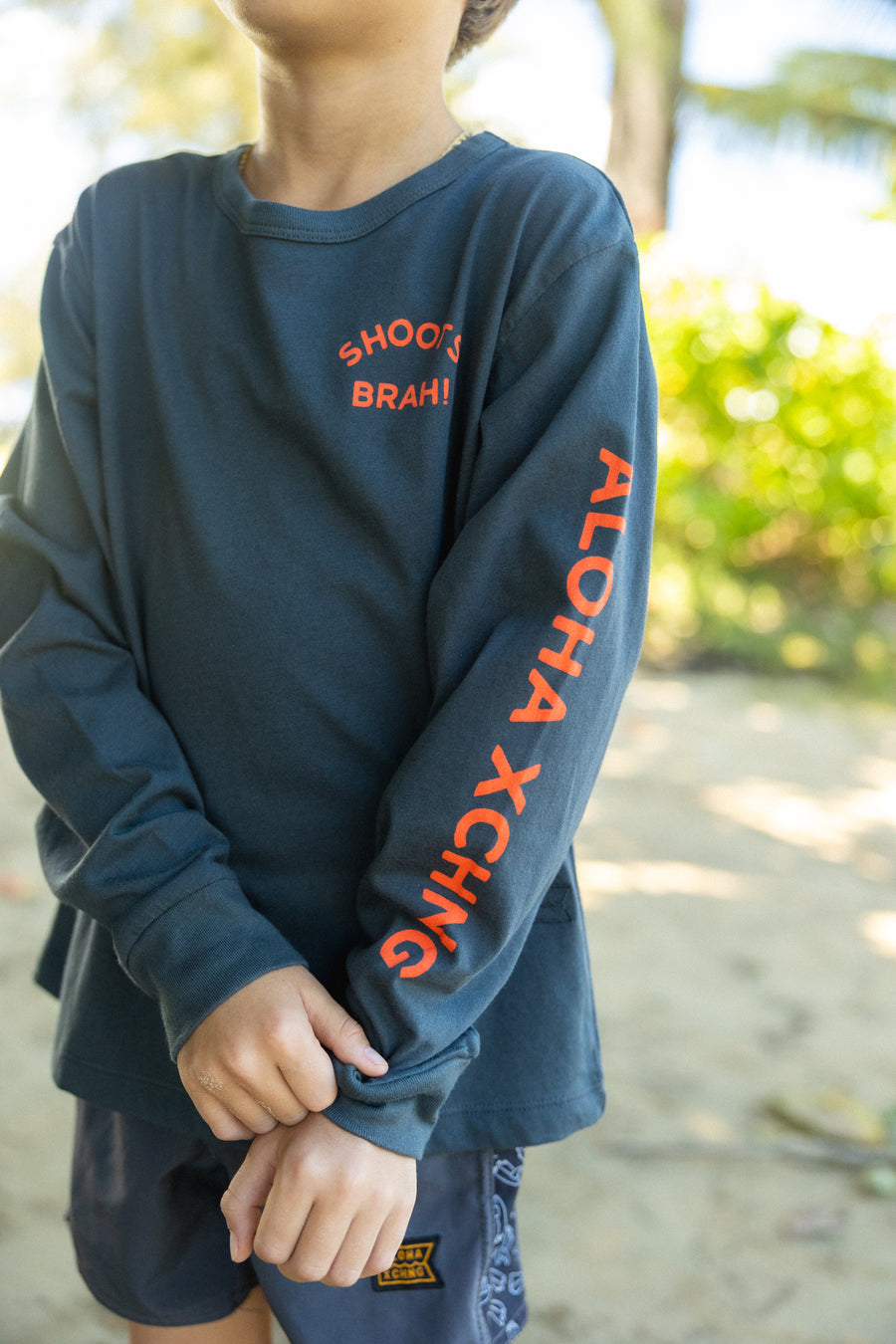 Shoots Brah Youth Longsleeve Tee