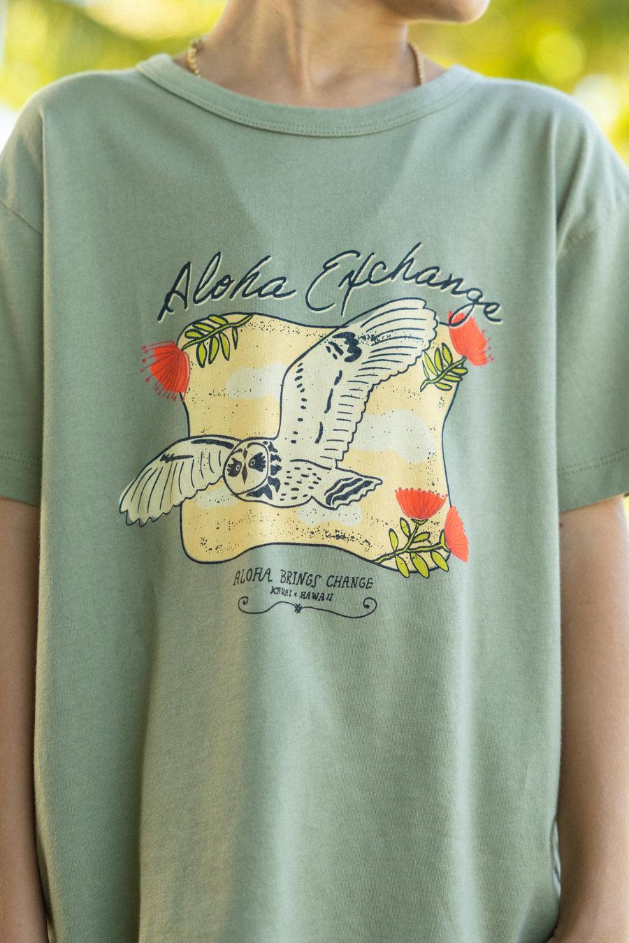 Flying Pueo Youth Tee