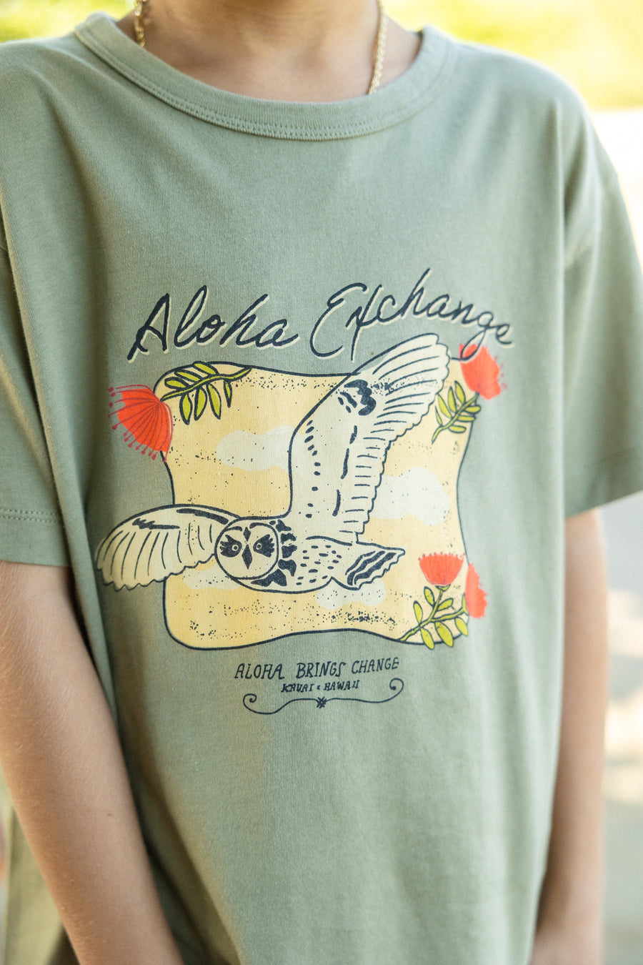 Flying Pueo Youth Tee