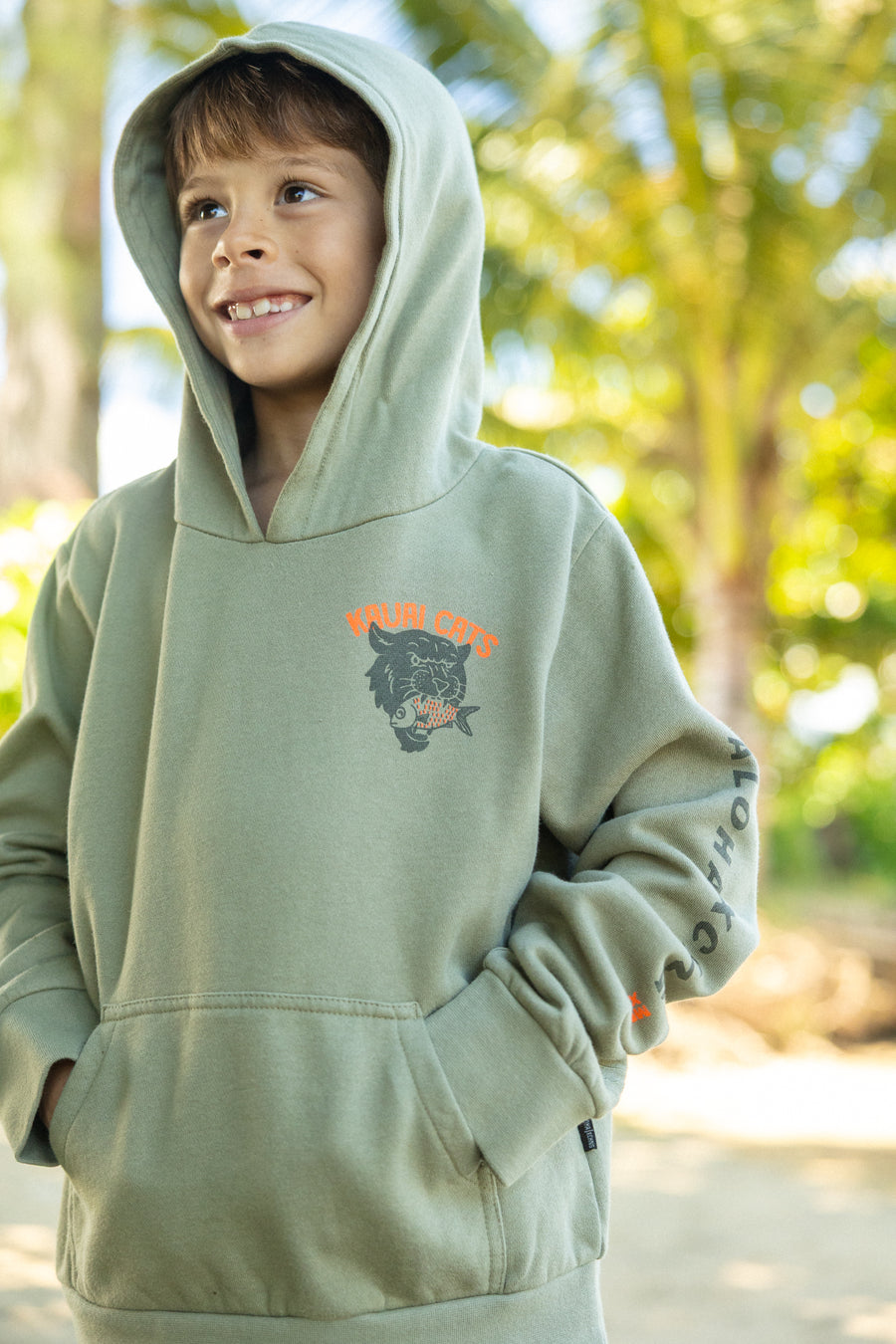 Kauai Cat Fish Youth Pullover Hoodie