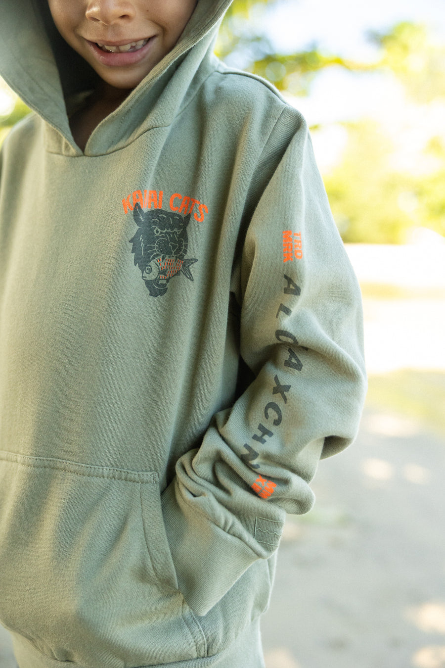 Kauai Cat Fish Youth Pullover Hoodie