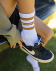 Youth Aloha Stripe Socks