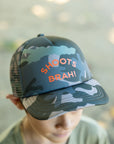 Shoots Brah Keiki Foam Trucker - Orange