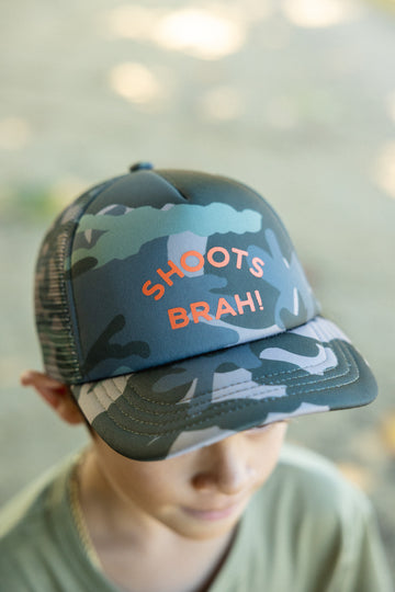 Shoots Brah Keiki Foam Trucker - Orange