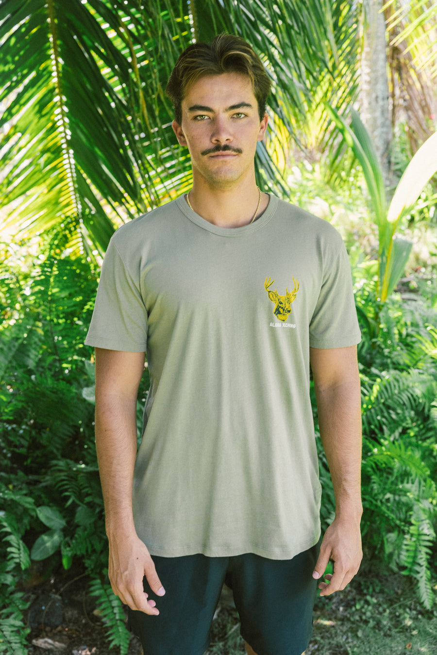 M's Black Tail Tee