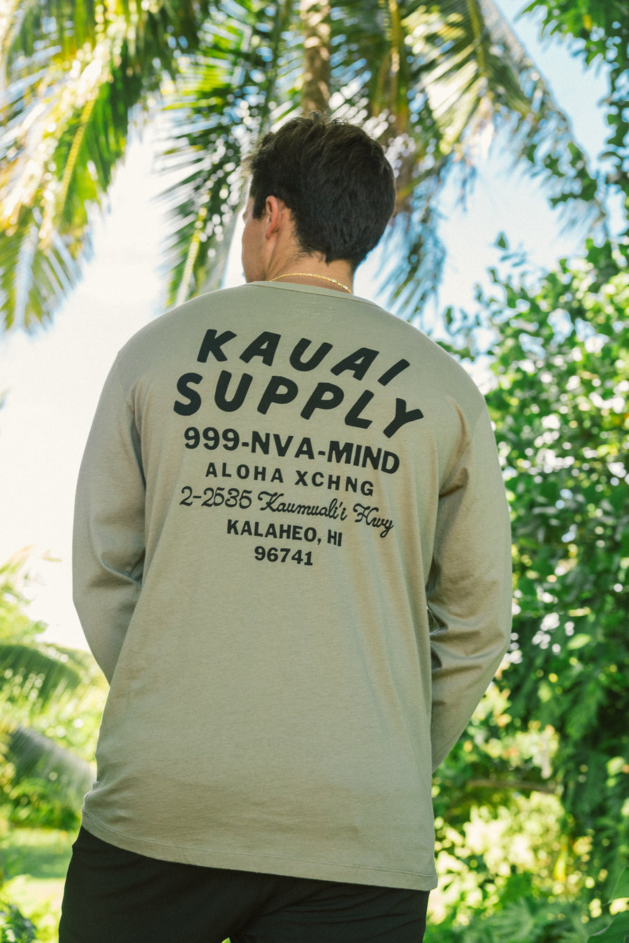 M's Kauai Supply Longsleeve Tee