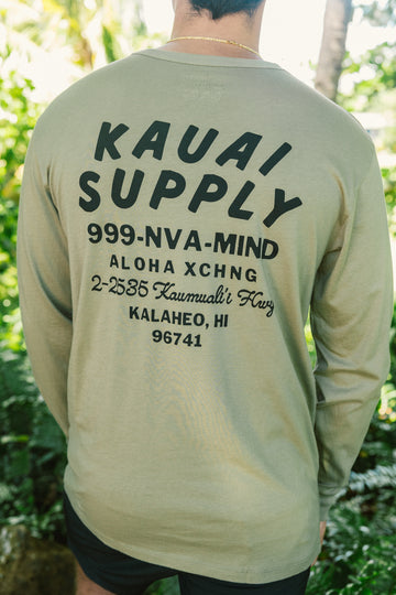 M's Kauai Supply Longsleeve Tee