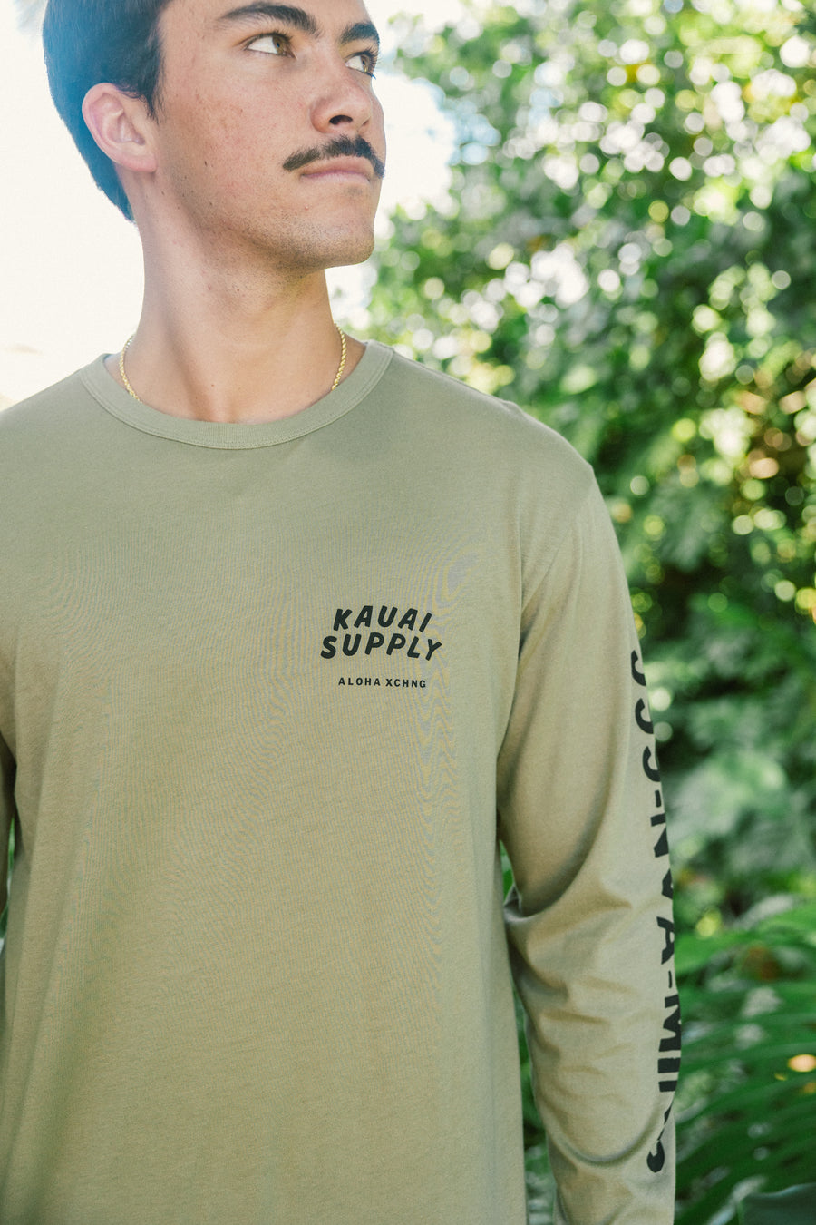 M's Kauai Supply Longsleeve Tee