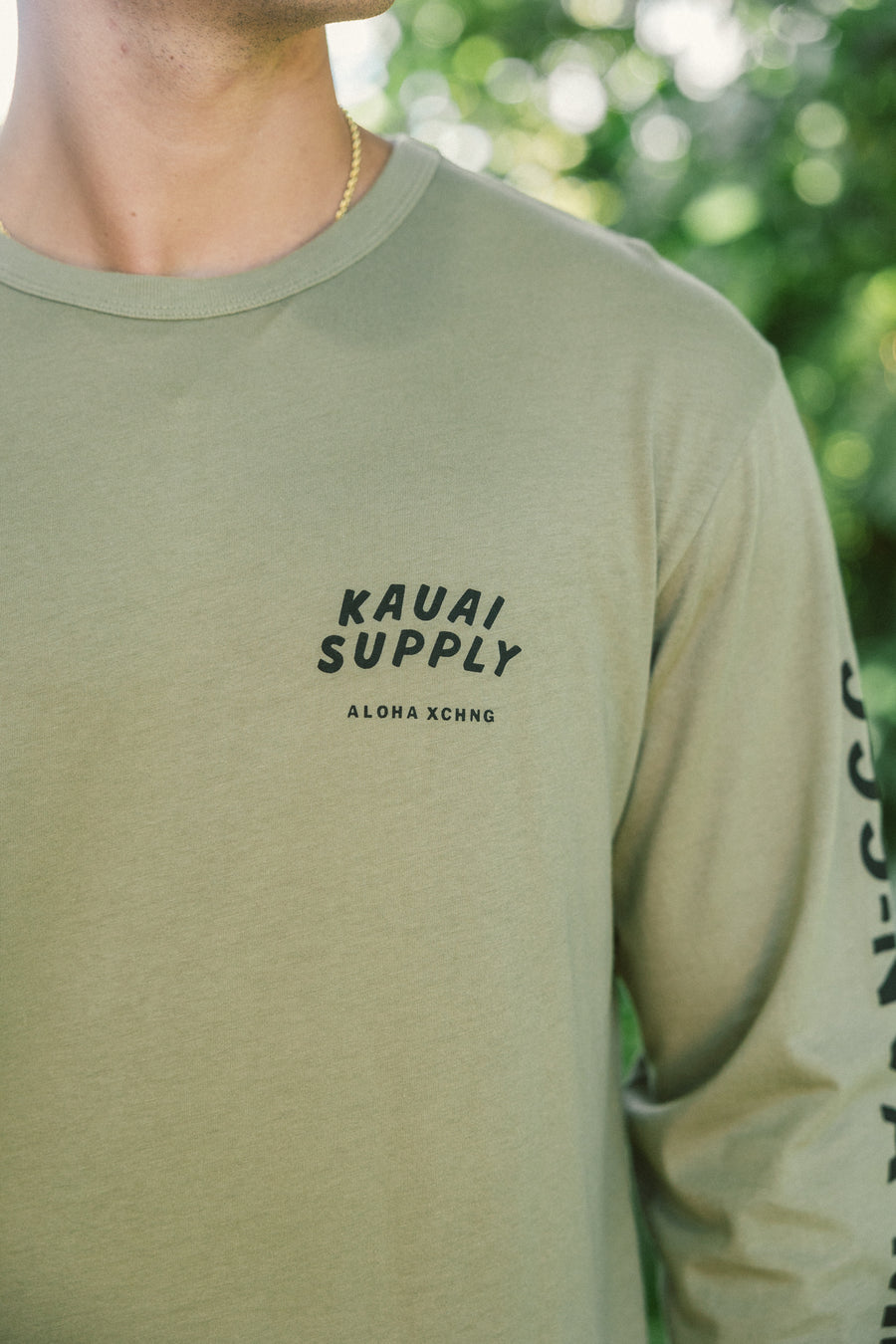 M's Kauai Supply Longsleeve Tee