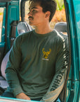 M's Black Tail Longsleeve Tee