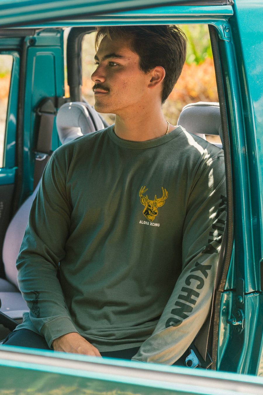 M's Black Tail Longsleeve Tee