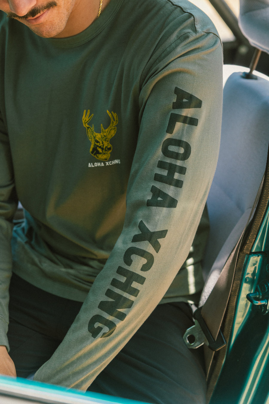 M's Black Tail Longsleeve Tee