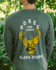 M's Black Tail Longsleeve Tee
