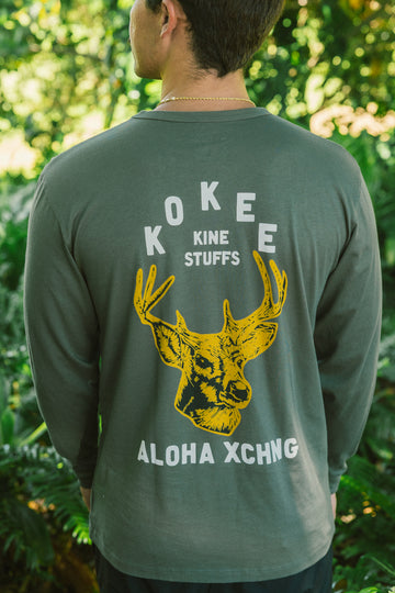 M's Black Tail Longsleeve Tee