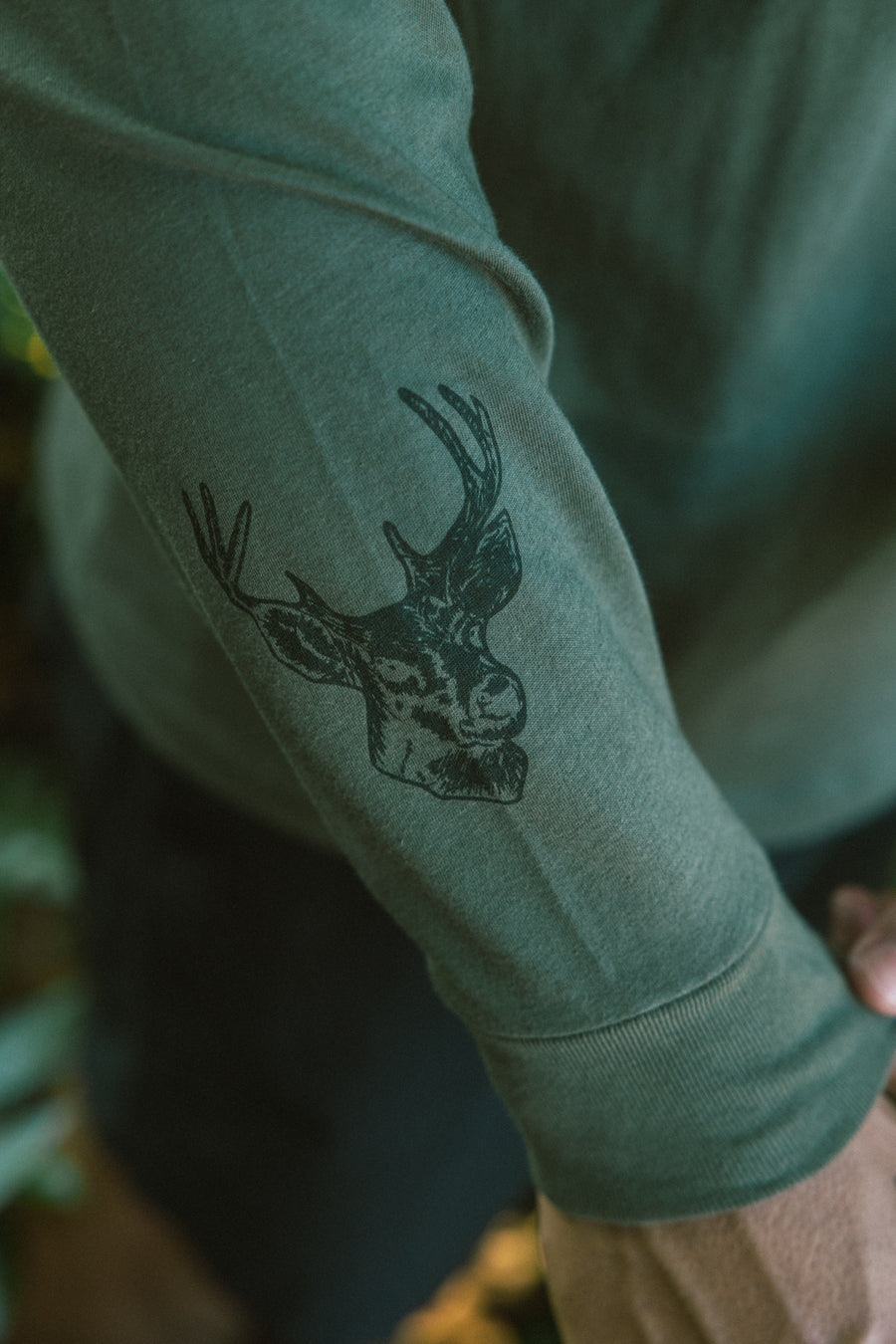 M's Black Tail Longsleeve Tee