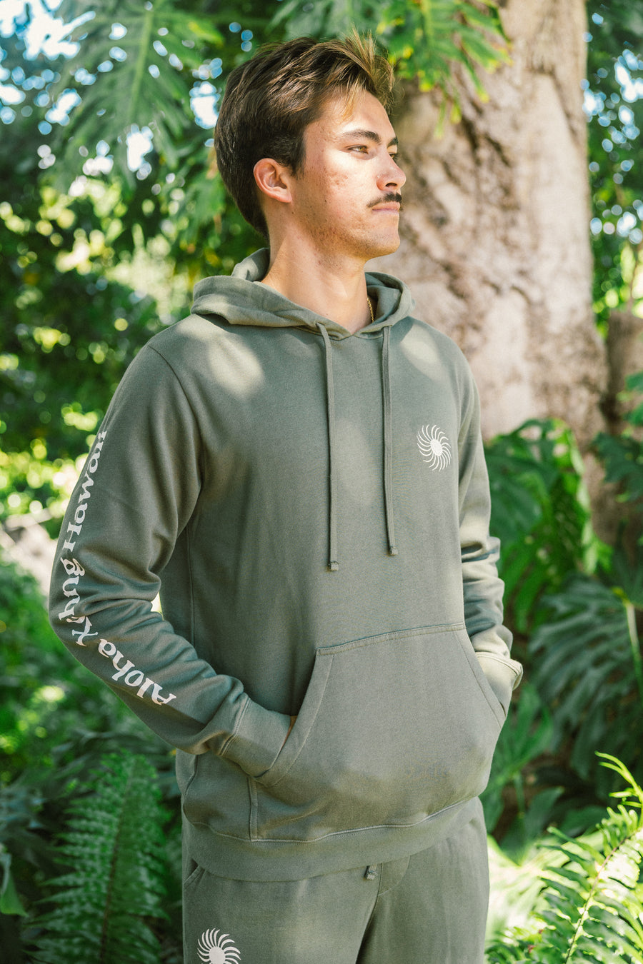 Sun Lei Unisex Pullover Hoodie