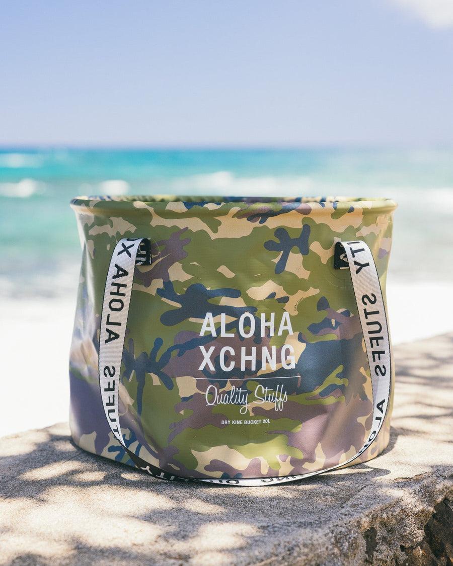 Dry Kine Bucket 20L - Camo – Aloha Exchange