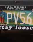 Stay Loose License Plate Cover