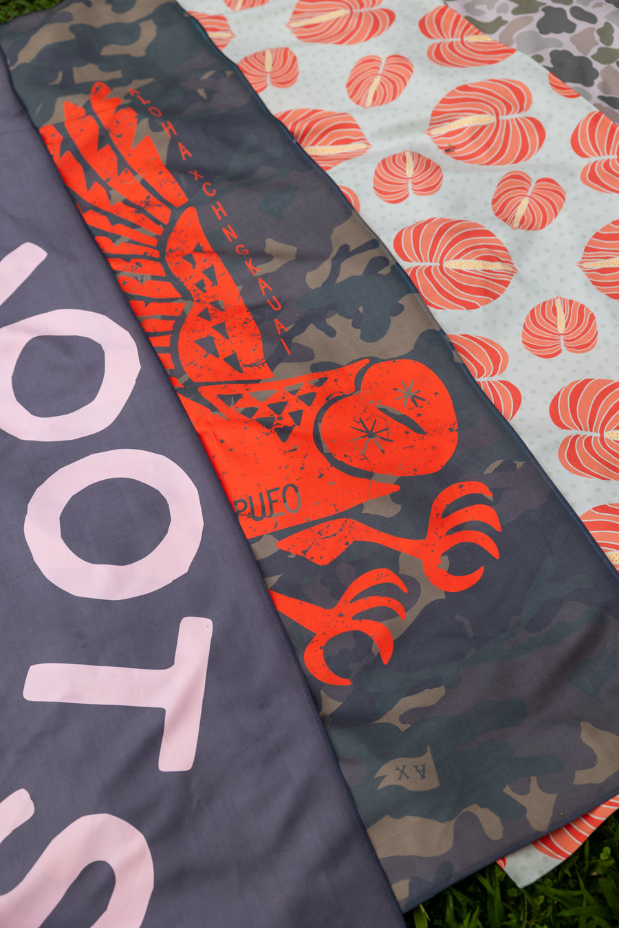 Pueo Camo Quick Dry Kine Towel