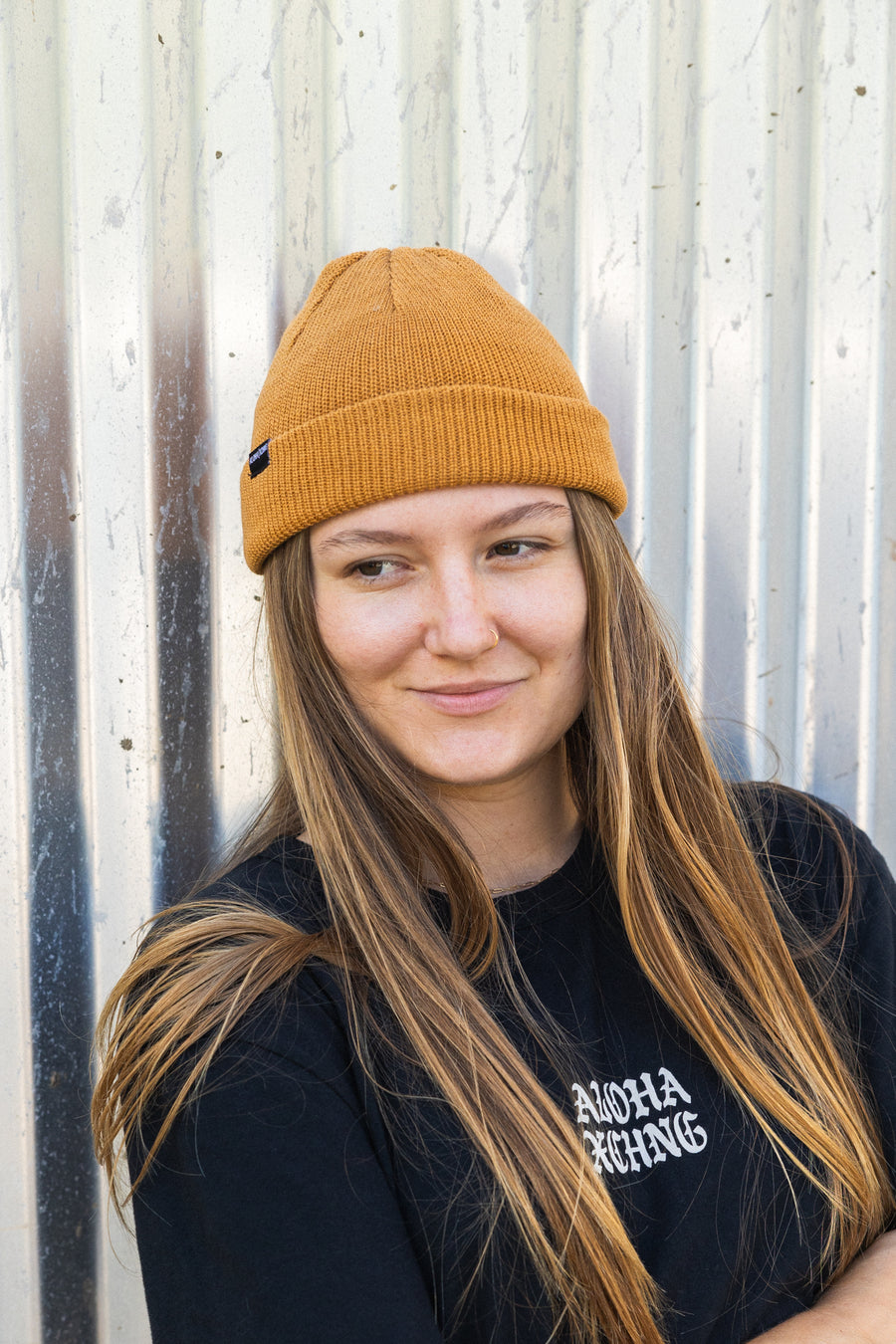 Basic Beanie - Old Gold