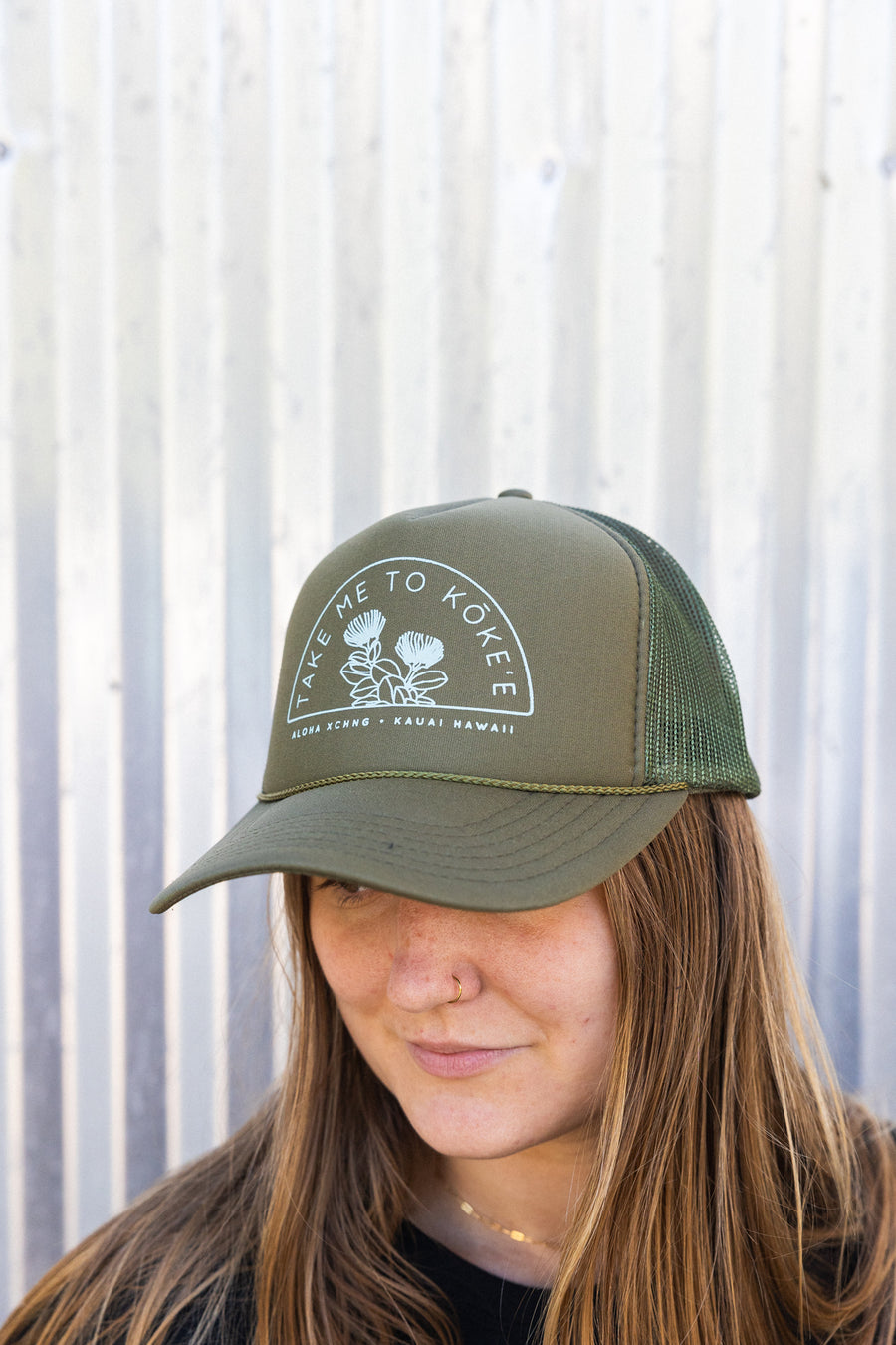 Take Me To Kokee Trucker Hat
