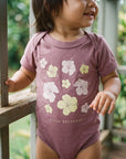 Hibiscus Blooms Onesie