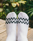 M's Aloha Stripe Socks - Gold & Black